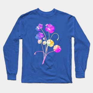 Aesthetic Chrome Plants Long Sleeve T-Shirt